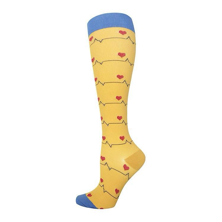 Stödstrumpor för Aktiva Vårdfötter - EKG designade Vårda Med Stil