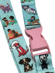 🐾 Animal Care Heroes Edition - Nyckelband med Stil VårdaMedStil