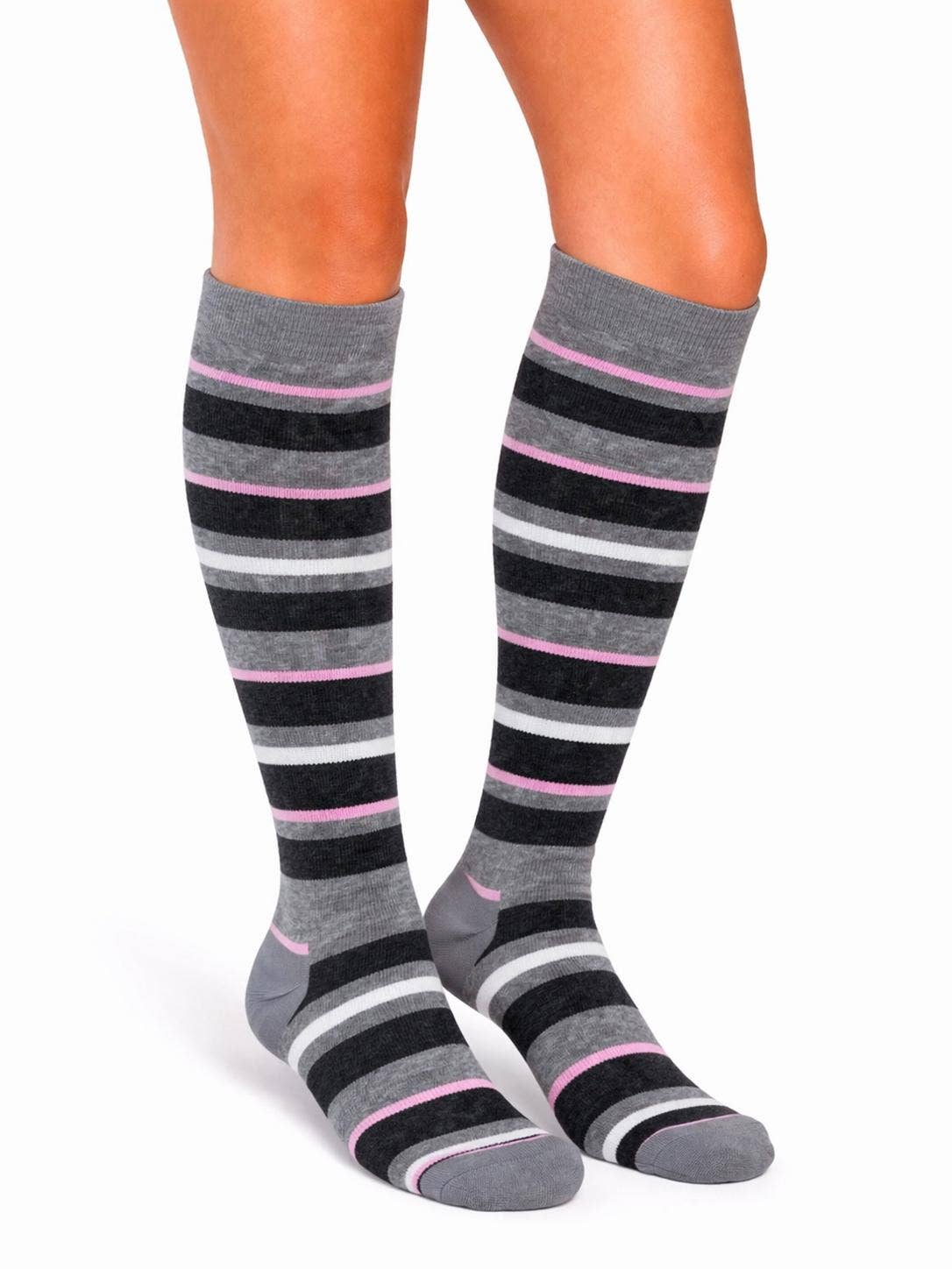 Bomulls kompressionsstrumpor 16–18 mmHg: MC055 Cotton Socks