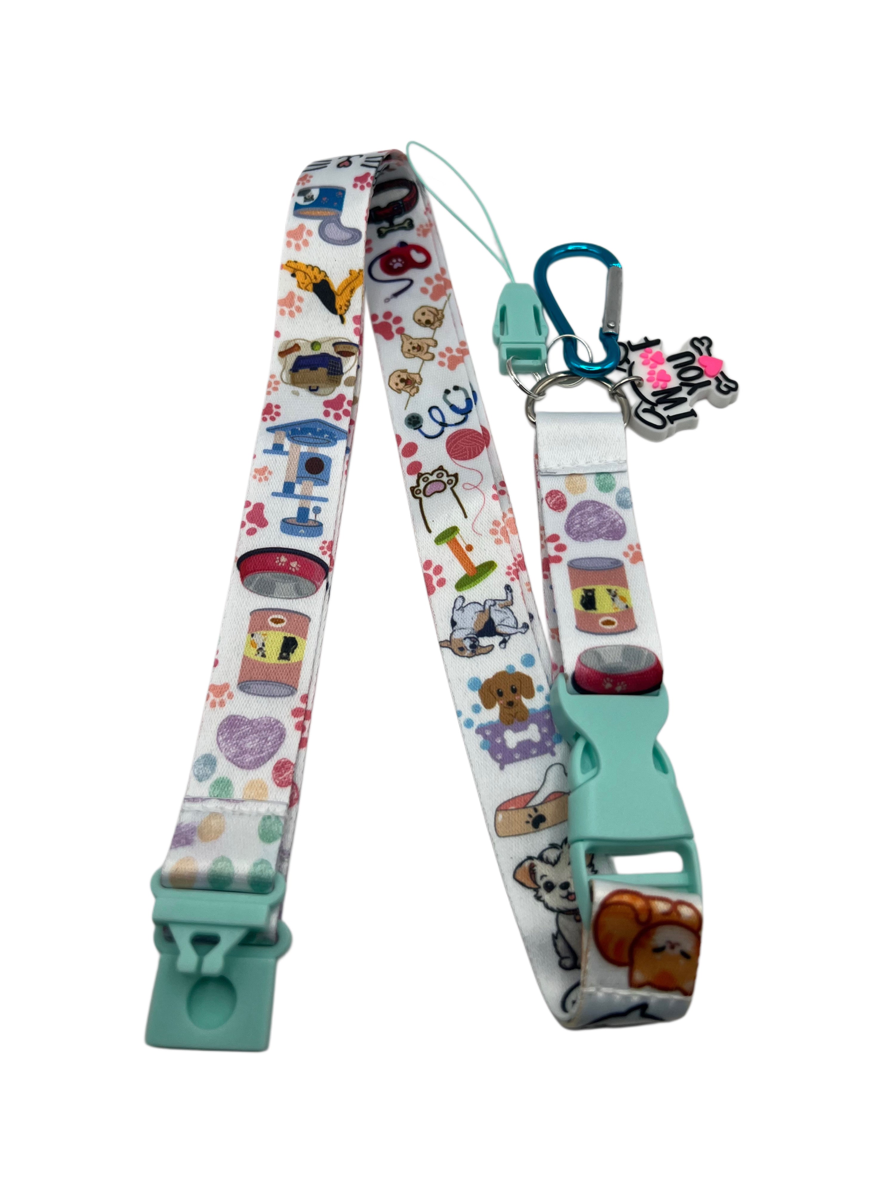 🐾 🦴🐶 Veterinär Edition - Nyckelband med Stil VårdaMedStil