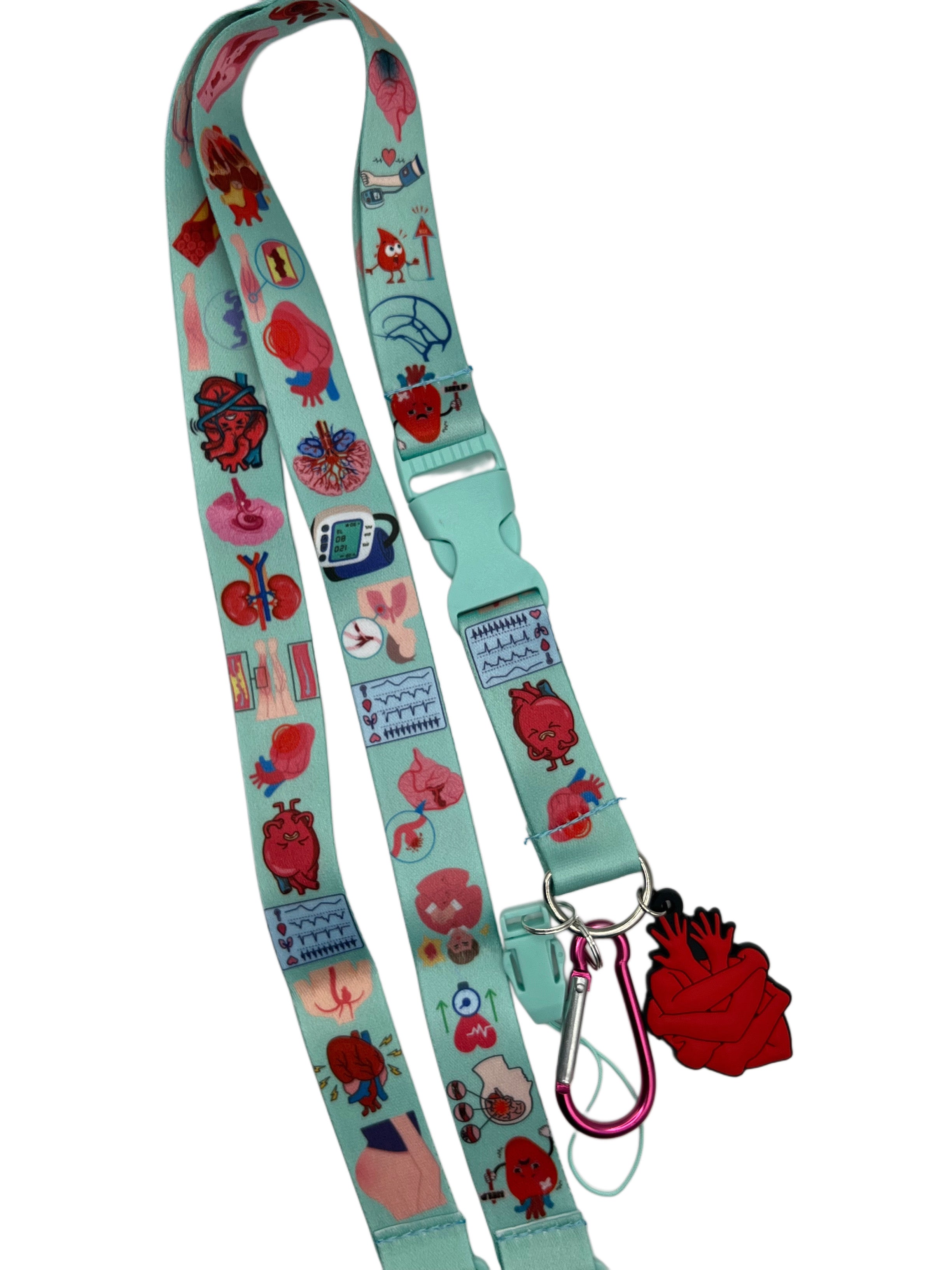 ❤️ 🧠Hjärtets Nyckelband för Kardiologi, Thorax & Strokevård VårdaMedStil