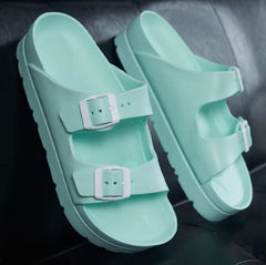 ShiftGlow Sandaler i Turkos färg VårdaMedStil