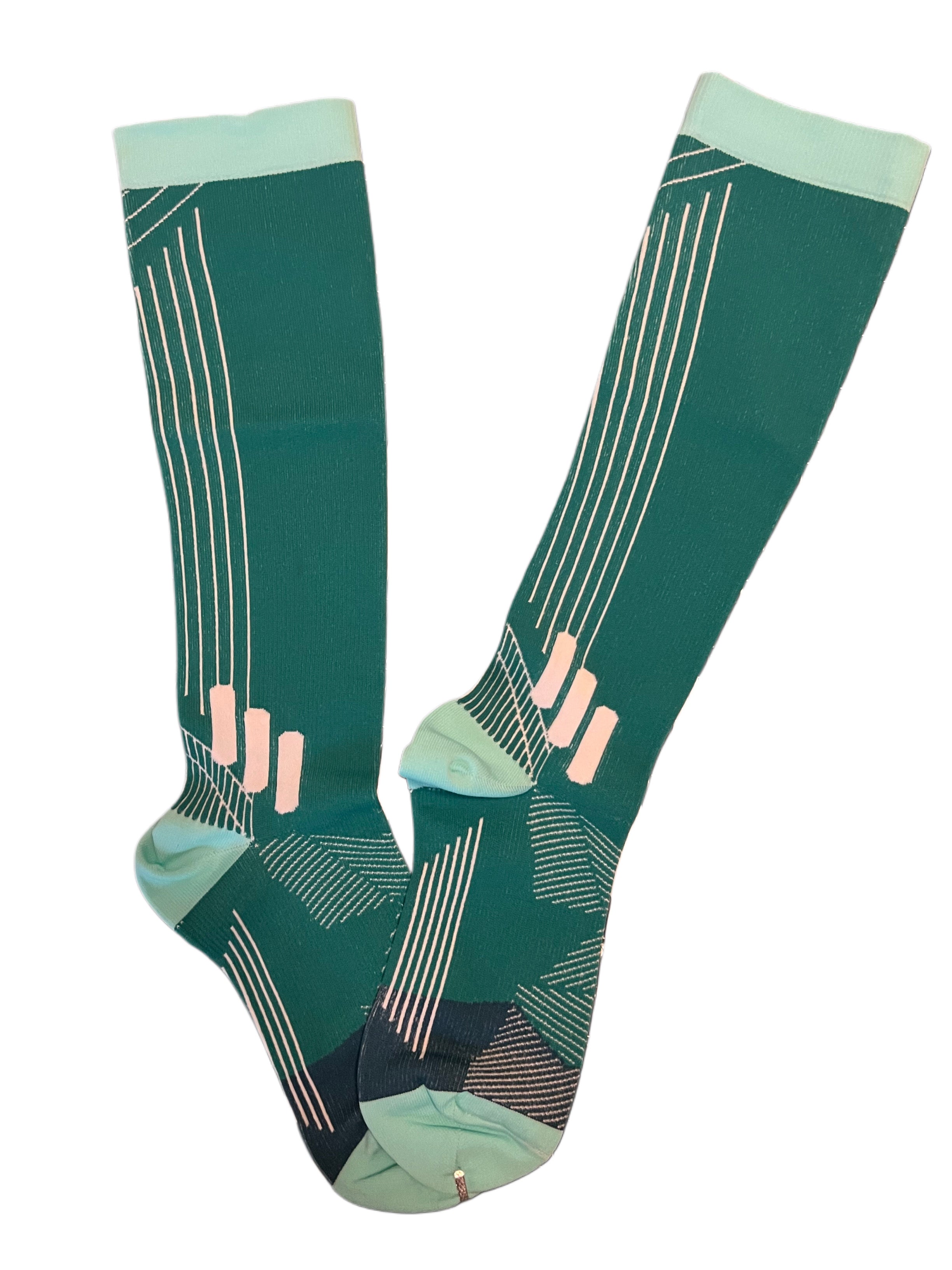 Stödstrumpor för aktiva vårdfötter - Färgglada Motiv VårdaMedStil