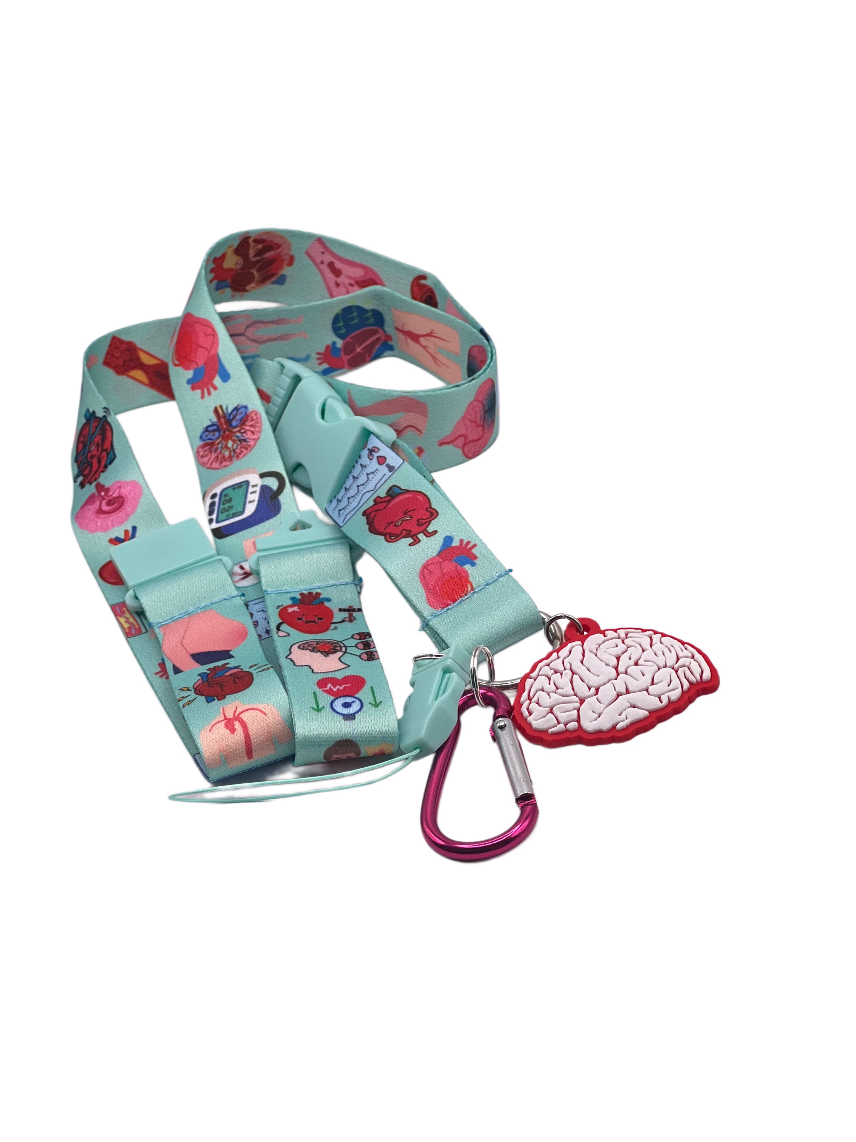 ❤️ 🧠Hjärtets Nyckelband för Kardiologi, Thorax & Strokevård VårdaMedStil