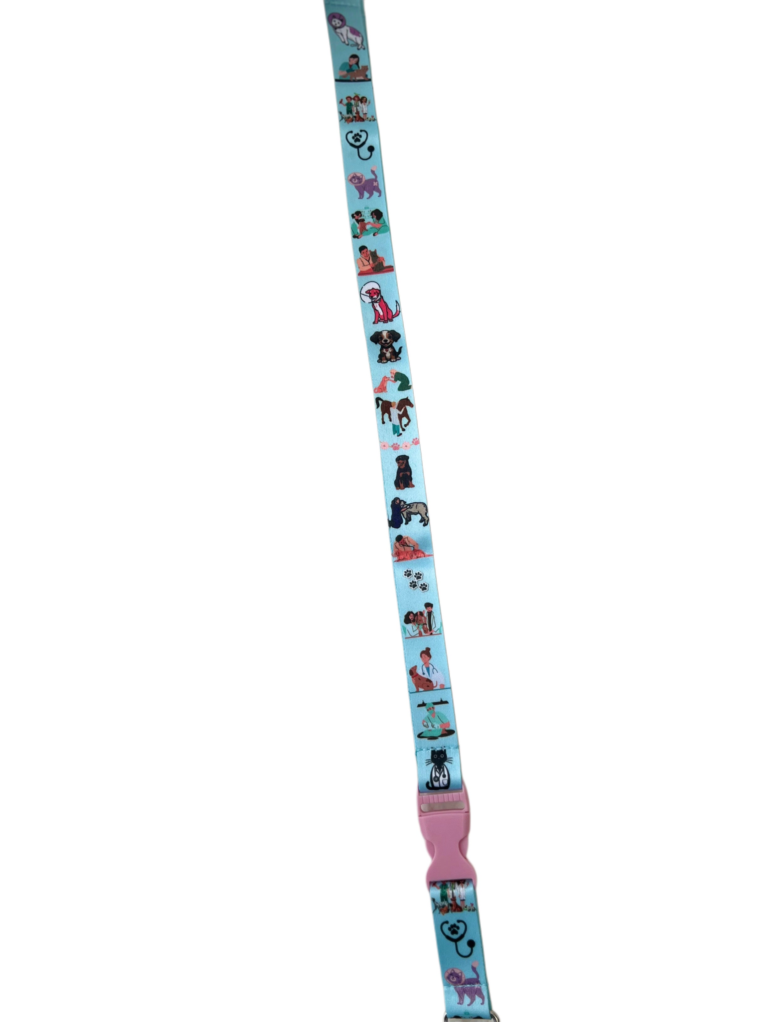 🐾 Animal Care Heroes Edition - Nyckelband med Stil VårdaMedStil