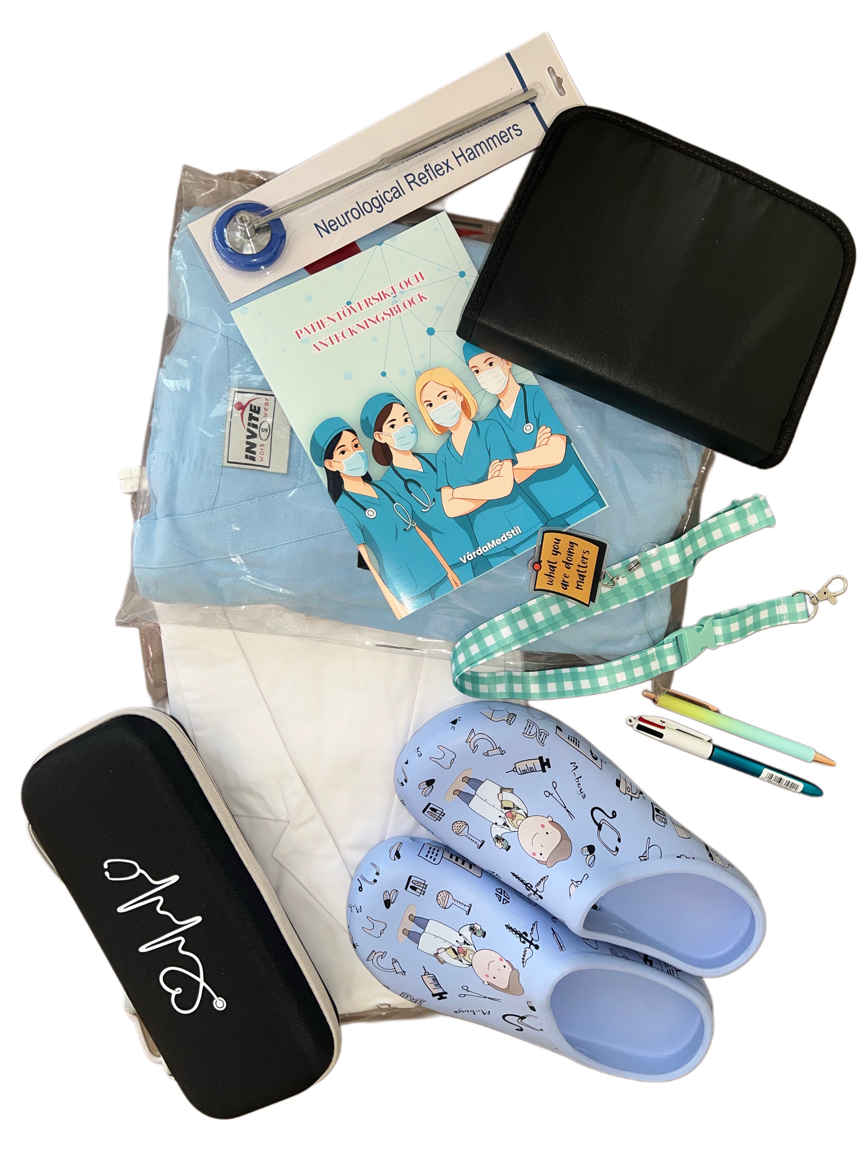 Startkit för läkarstudent & veterinärstudent – Komplett studentkit för medicinstudier VårdaMedStil