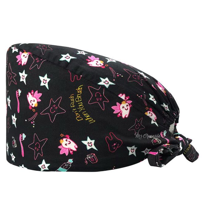 (Kopia) (Kopia) Mjuk Bomullsmössa med Djur, Tand, Anime- & Blommönster – i Stil Vårda Med Stil