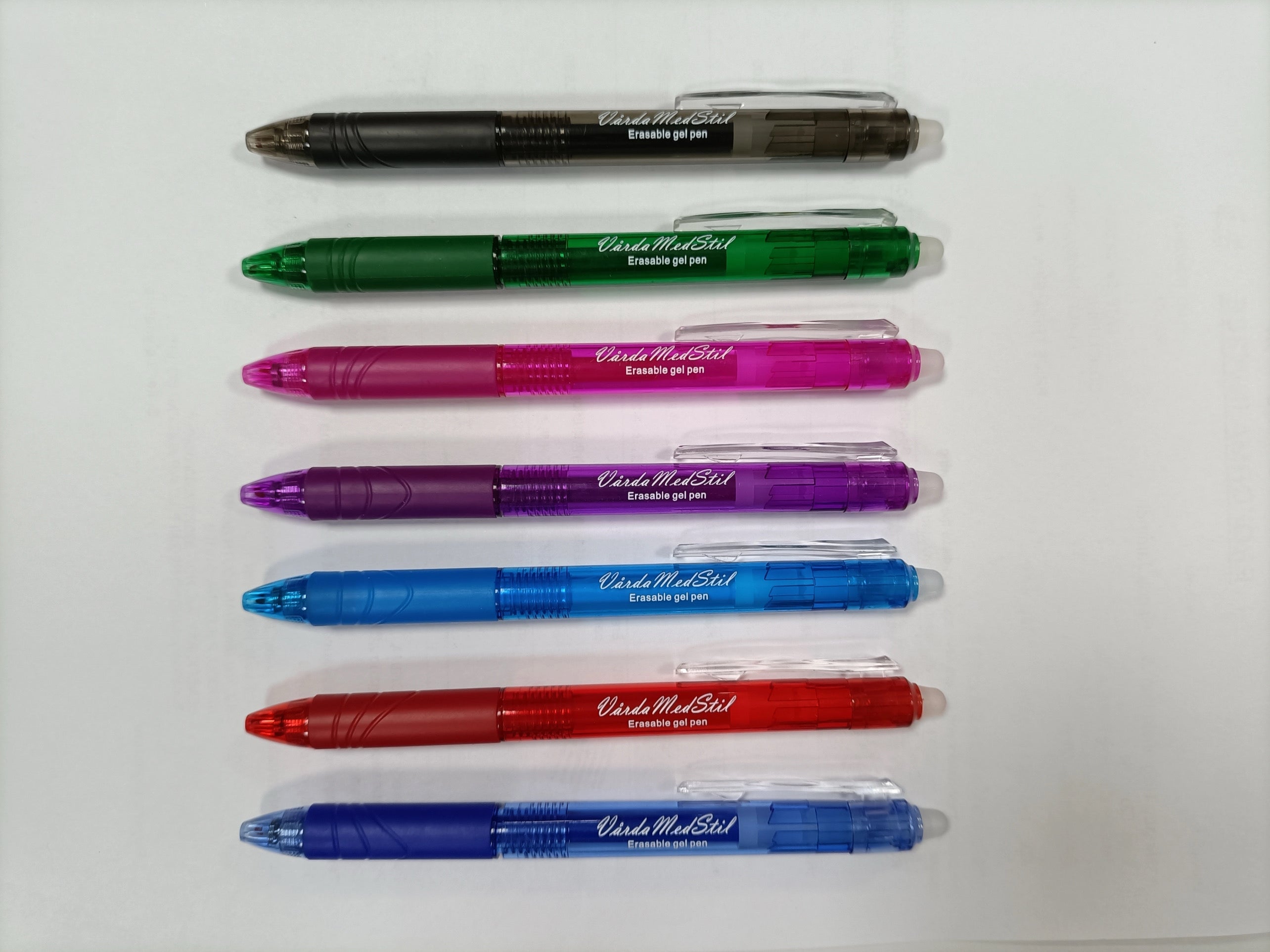 Raderbar Gel Pen – Skriv, sudda, skriv igen – utan stress! VårdaMedStil