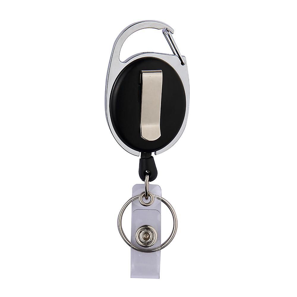 BlingBadge Svart – Glittrande Korthållare för Vårdens Stjärnor VårdaMedStil