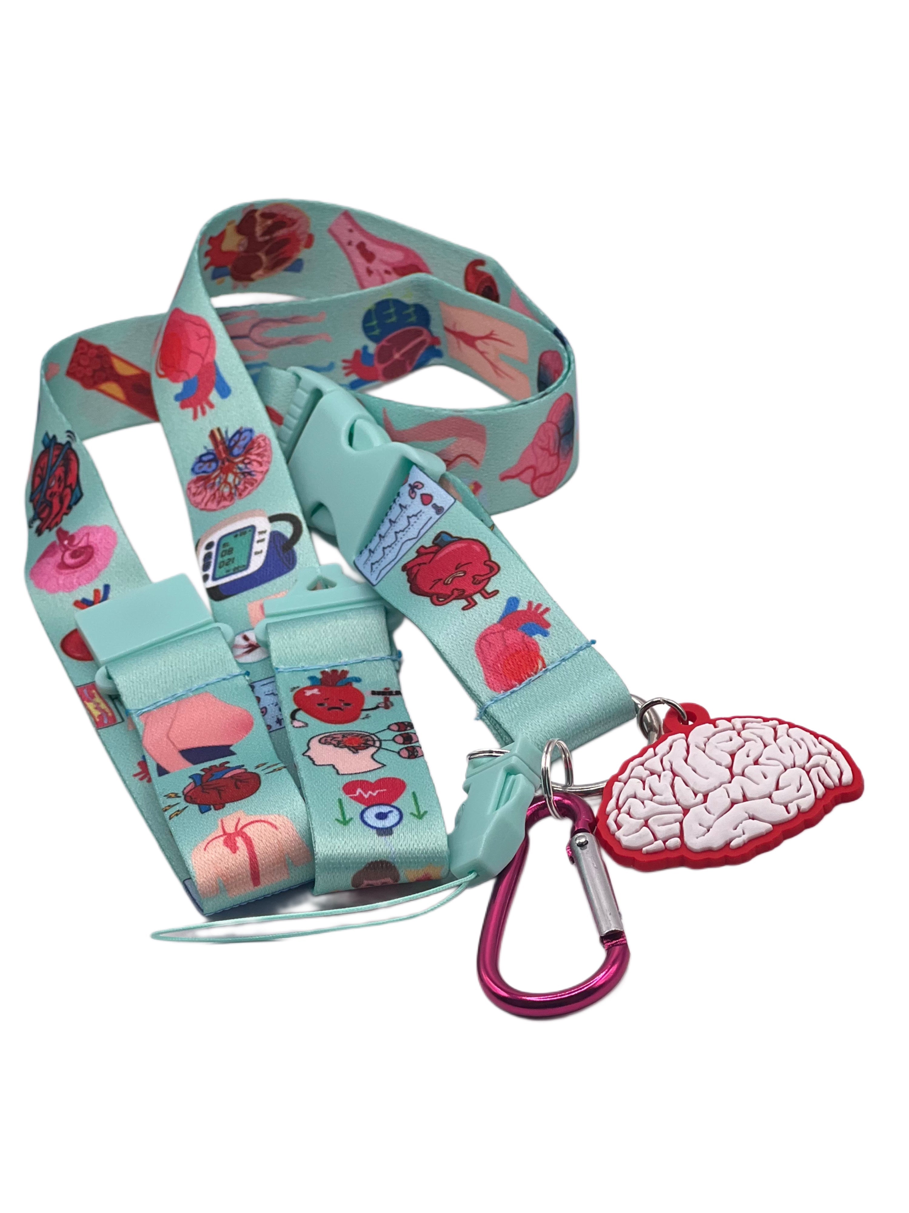 ❤️ 🧠Hjärtets Nyckelband för Kardiologi, Thorax & Strokevård VårdaMedStil