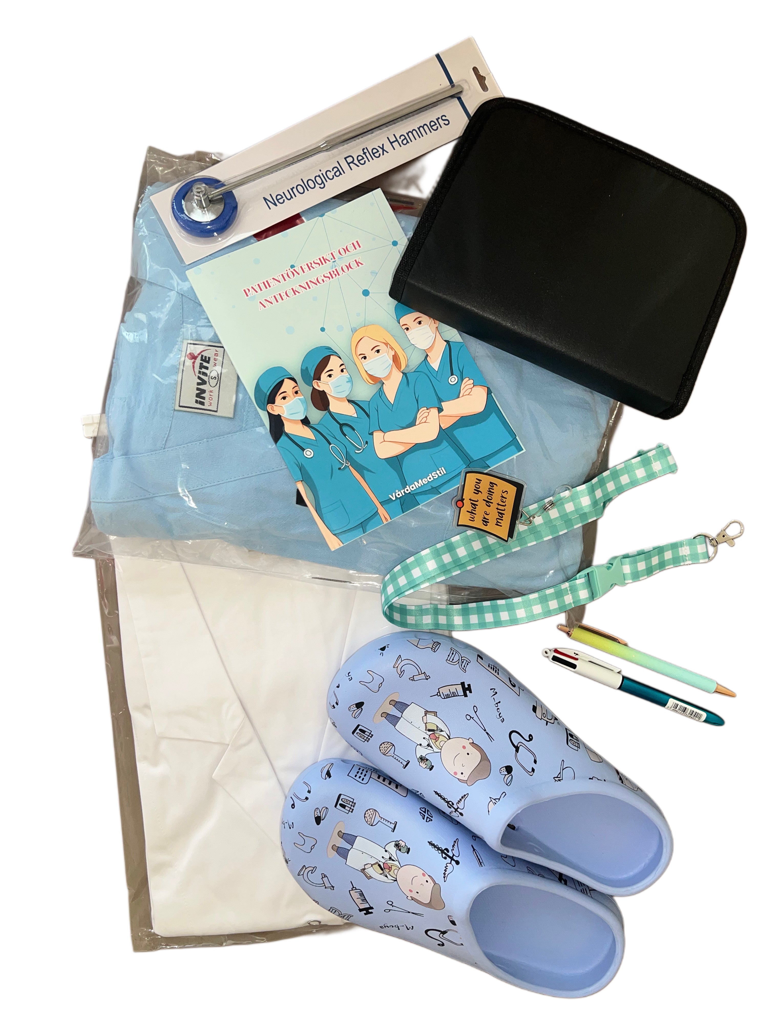 Startkit för läkarstudent & veterinärstudent – Komplett studentkit för medicinstudier VårdaMedStil