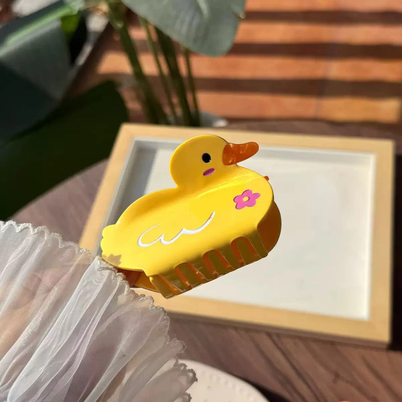 Hårklämmor i Djur- & Pillerdesign – För Vårdpersonal | Anka 🦆 Vårda Med Stil