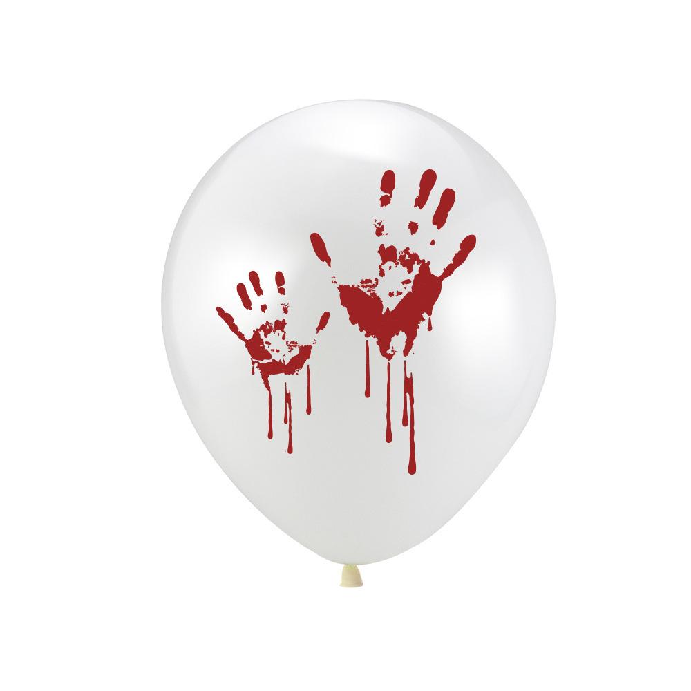 Halloween LatexBallonger – Läskigt Snygg Dekor för Vårdpersonal VardaMedstil