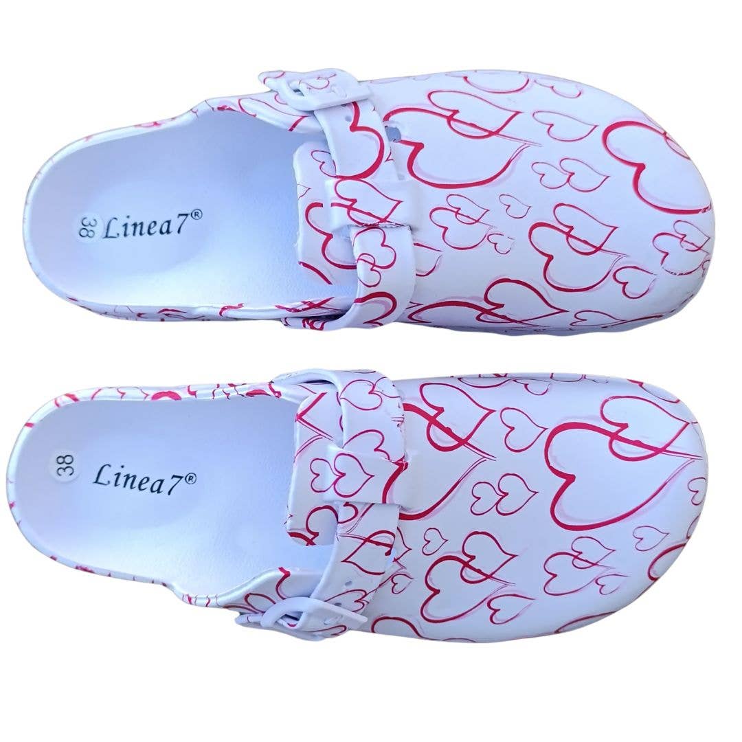 Bekväma Damhandskar Vit Linea7-26923c: 40 BeShoes Distribuição