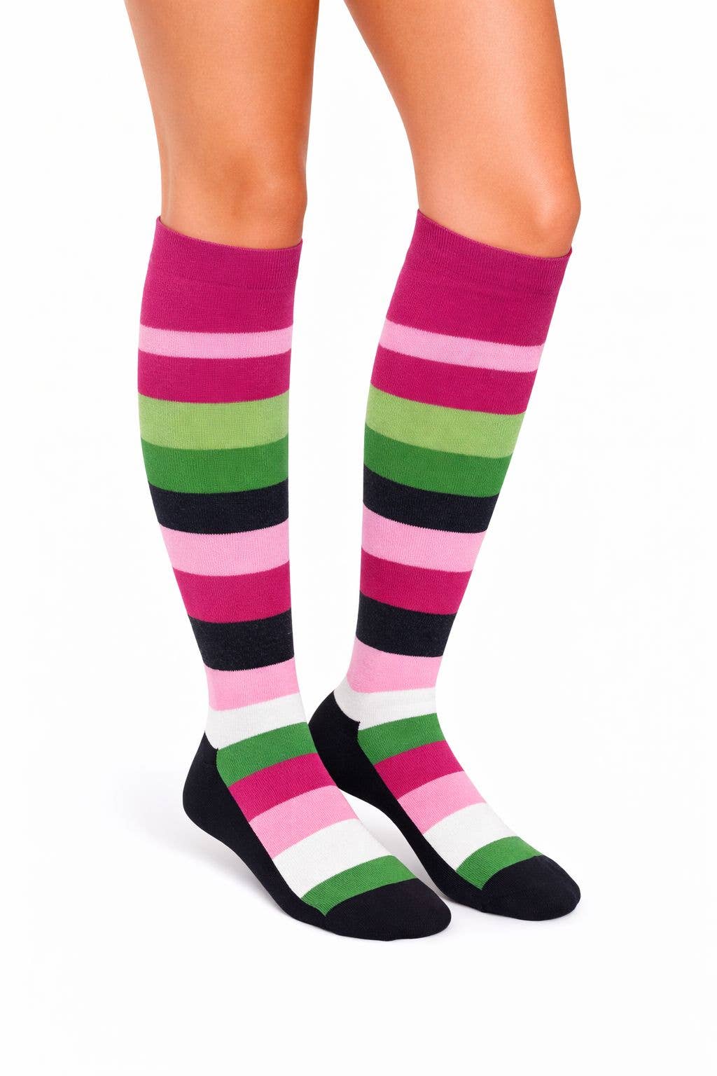Bomulls kompressionsstrumpor 16–18 mmHg: MC044 Cotton Socks