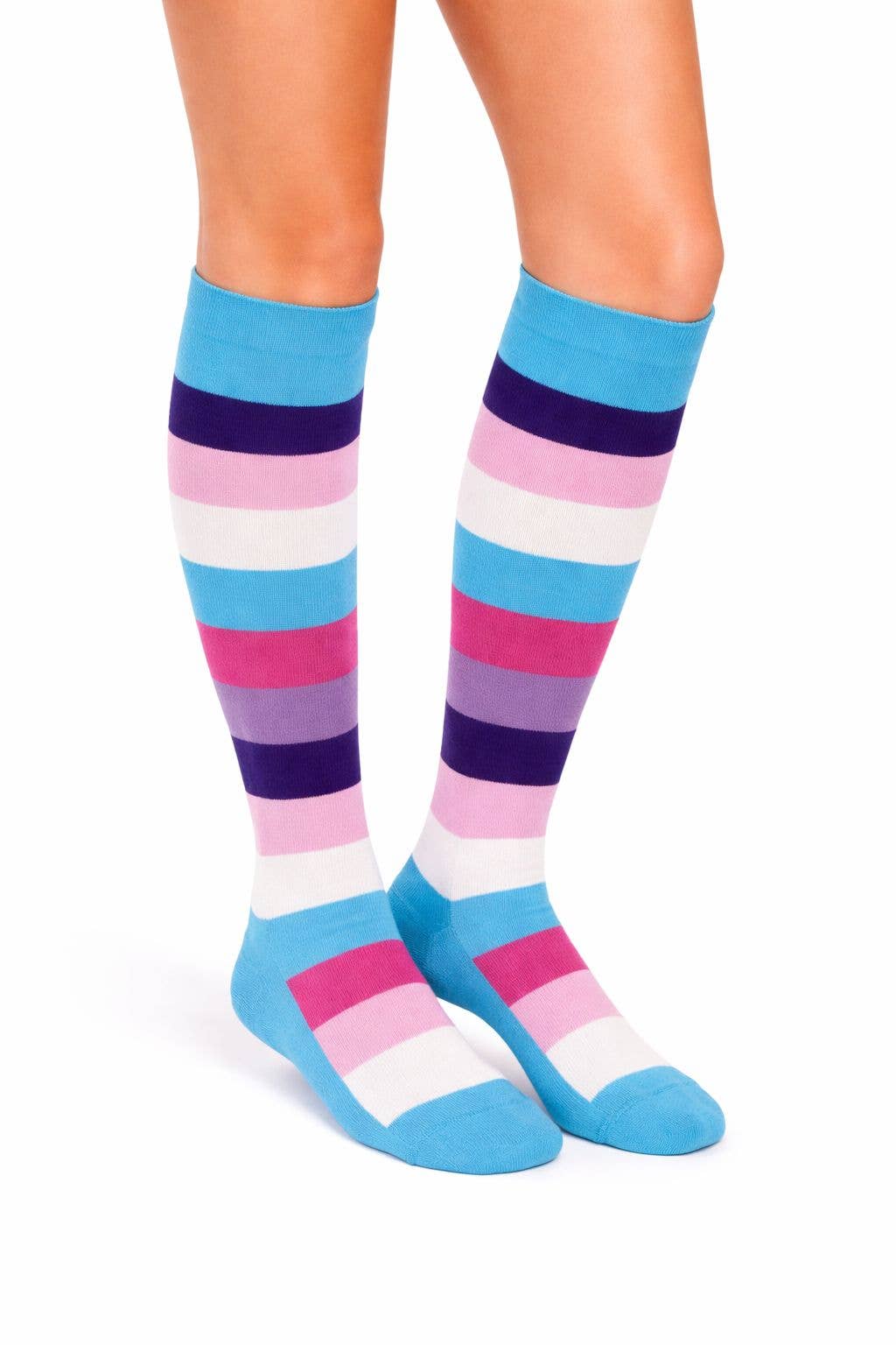 Bomulls kompressionsstrumpor 16–18 mmHg: MC042 Cotton Socks