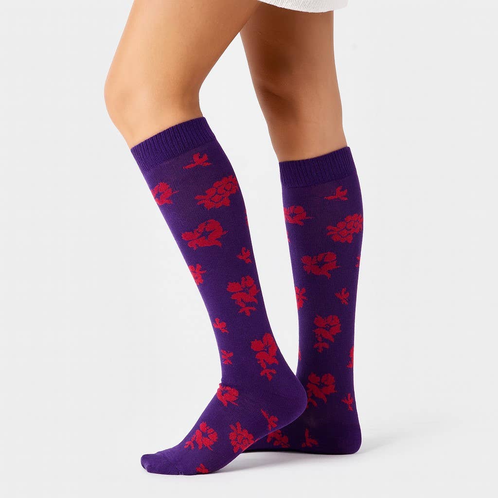 Bomulls kompressionsstrumpor 16–18 mmHg: MC045 Cotton Socks