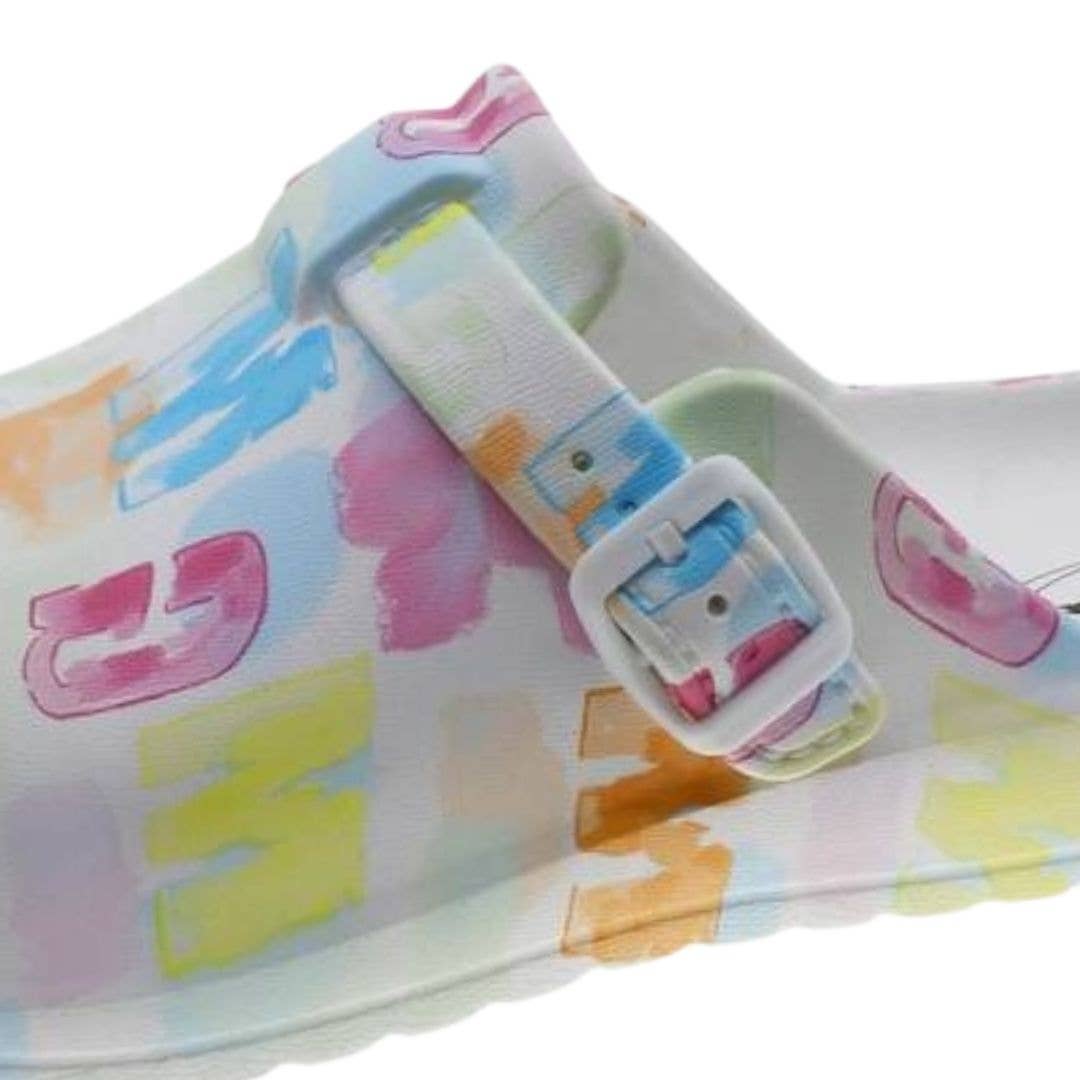 Bekväma Damtofflor Vit Beppi-2214773: 41 BeShoes Distribuição