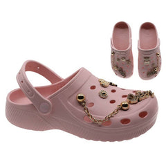 Bekväma Rosa Damtofflor Beppi-2212450: 37 BeShoes Distribuição
