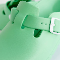 Desalia ekologiska EVA-tofflor i mintgrön: 40 Haikon Hada (Calzame, Alster Komfort, Timoni)