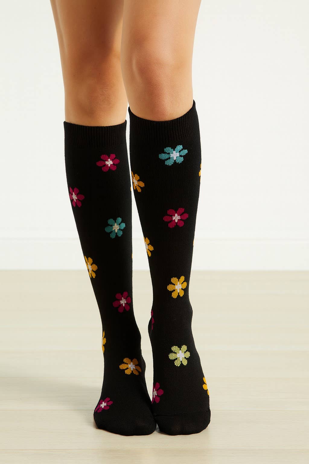 Bomulls kompressionsstrumpor 16–18 mmHg: MC031 Cotton Socks